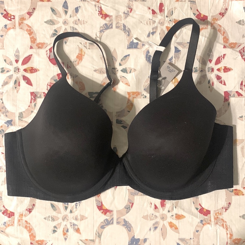 Aerie Sunnie Full Coverage Padded Bra, Black Size 36D